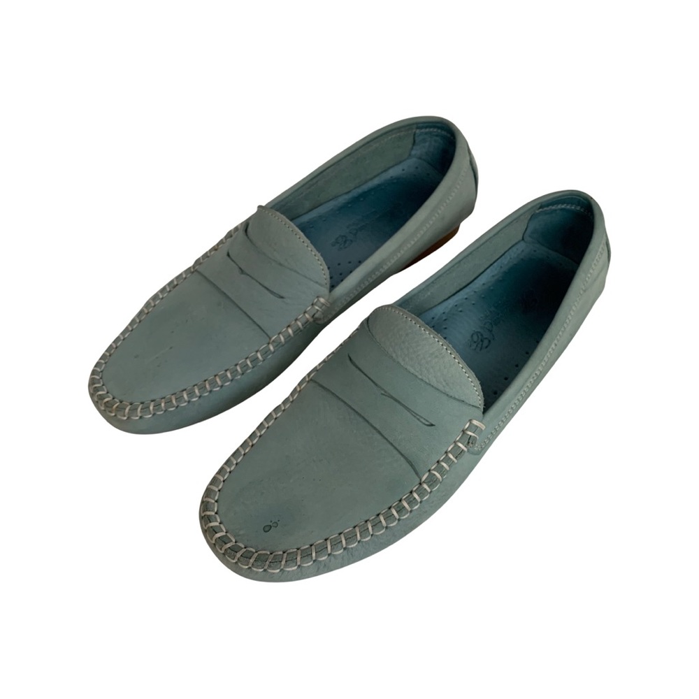 Fieramosca & Co. Blue Suede Leather Loafers women size 10